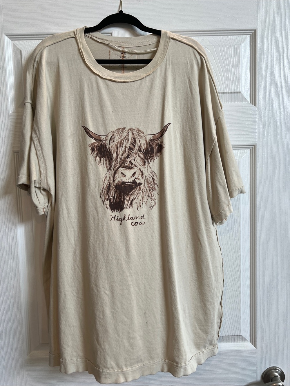 We the Free Highland Cow Tee - Picture 2 of 5